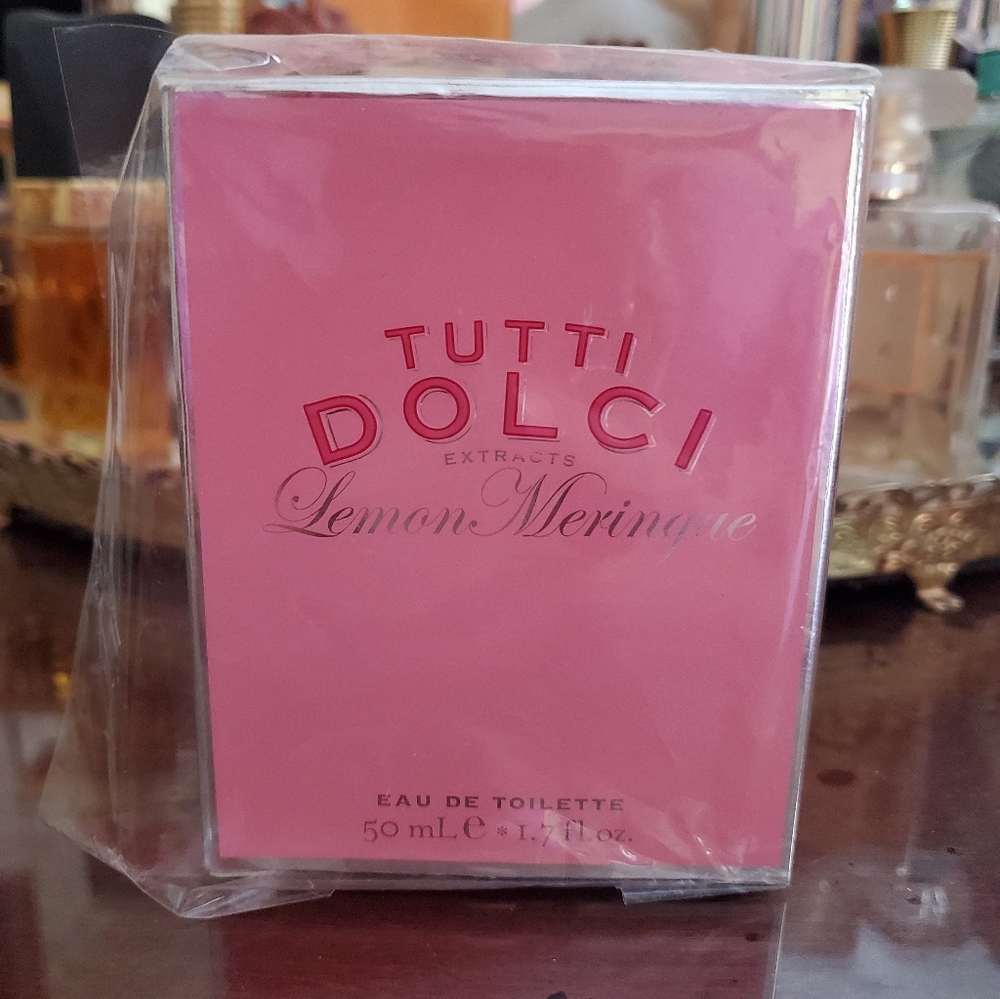 RARE Tutti Dolci lemon meringue  EDT 1.7 oz.